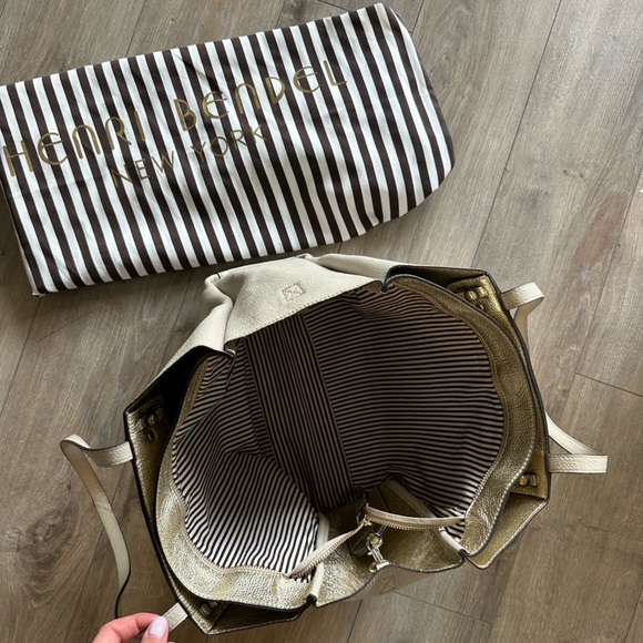 HENRI BENDEL TAUPE / BEIGE TOTE BAG‎ - Picture 5 of 5